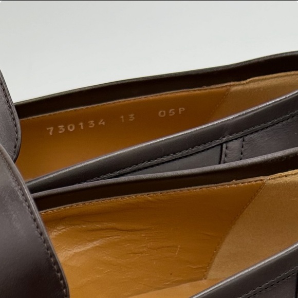 Men’s Gucci interlocking G leather loafer size 13 made in Italy - Picture 9 of 9